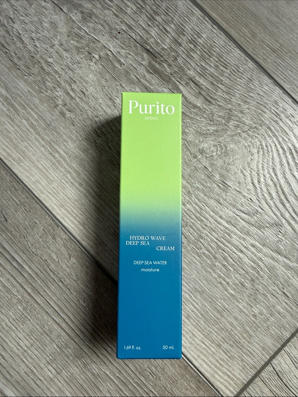 Hydro Wave Deep Sea Cream - Green/Blue Hydrating Face Cream